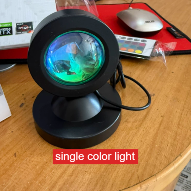 RGB Sunset Projection Lamp