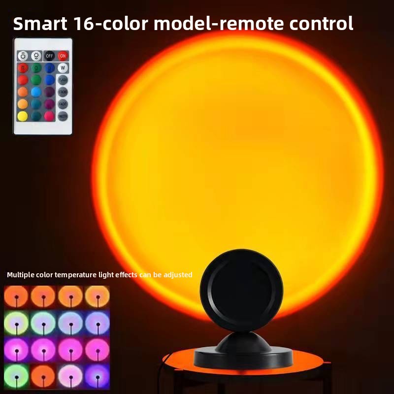 RGB Sunset Projection Lamp